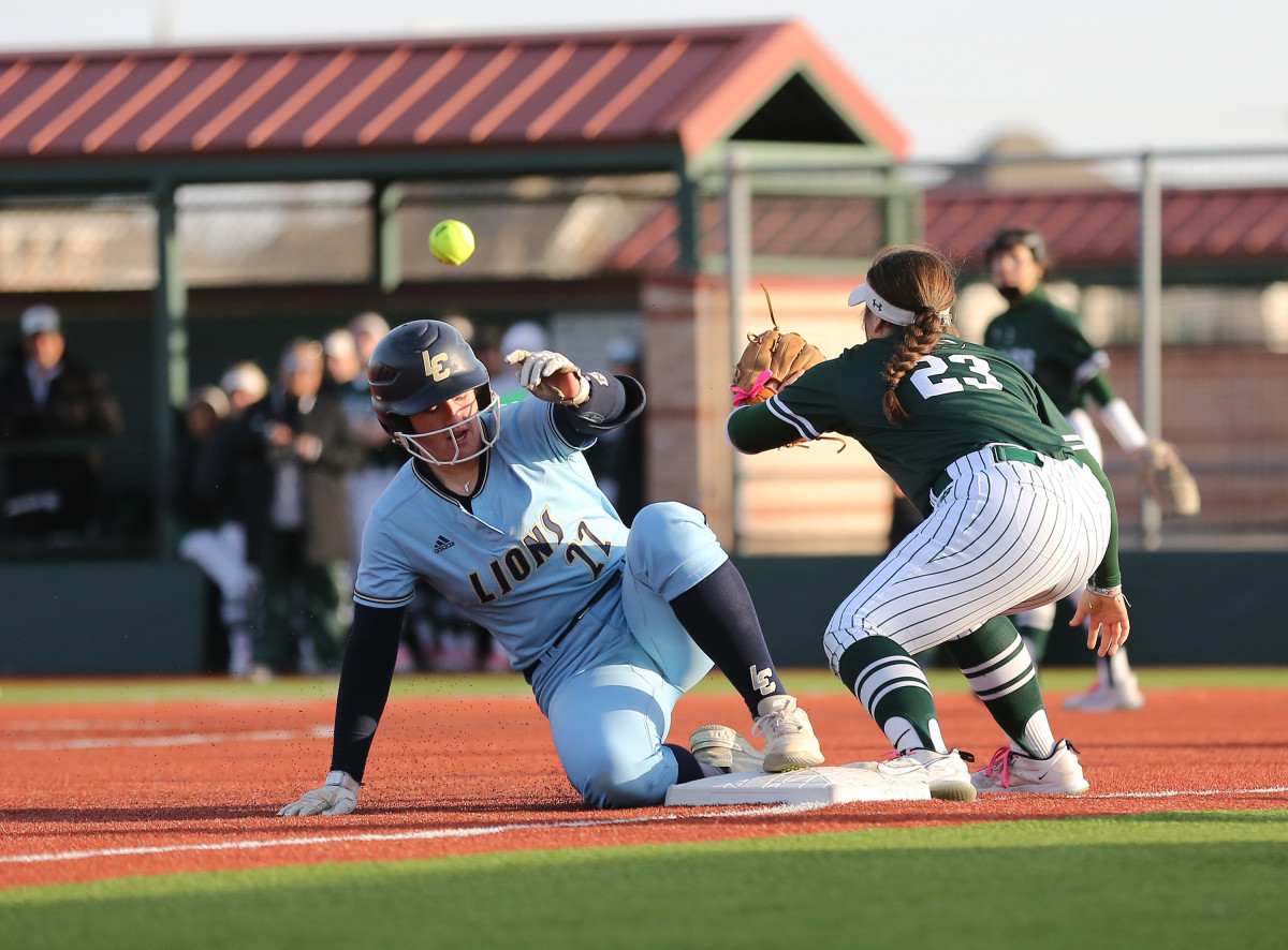 Montgomery Lake Creek Prosper Texas softball Allen Tournament 022323 Brian McLean 15